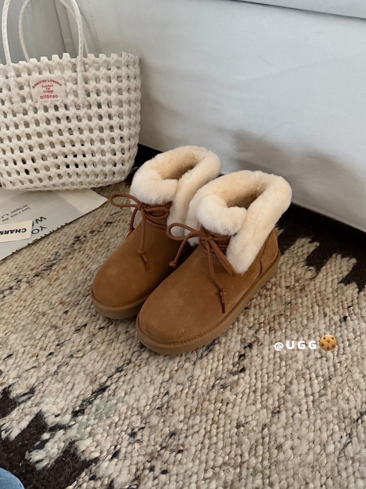 Guc New women's wool boots