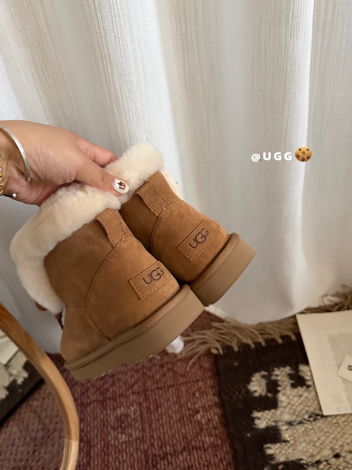 Guc New women's wool boots