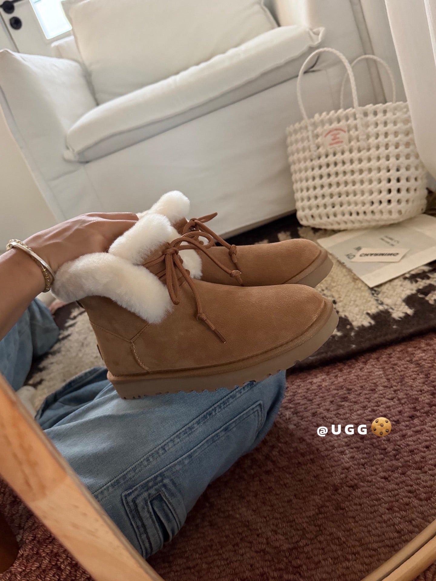 Guc New women's wool boots