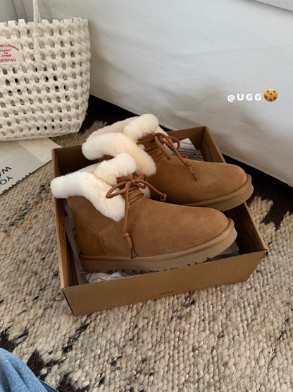 Guc New women's wool boots