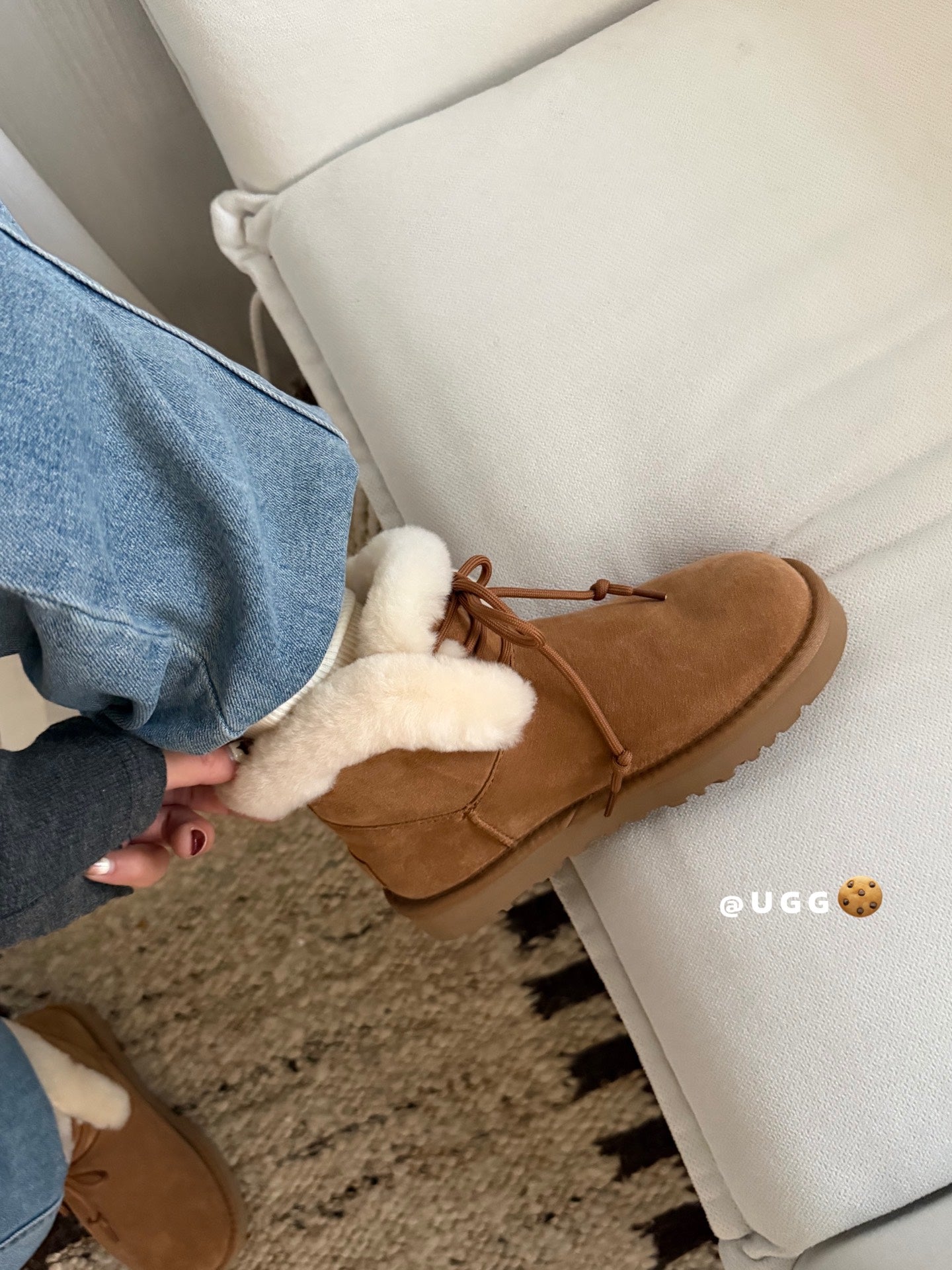 Guc New women's wool boots
