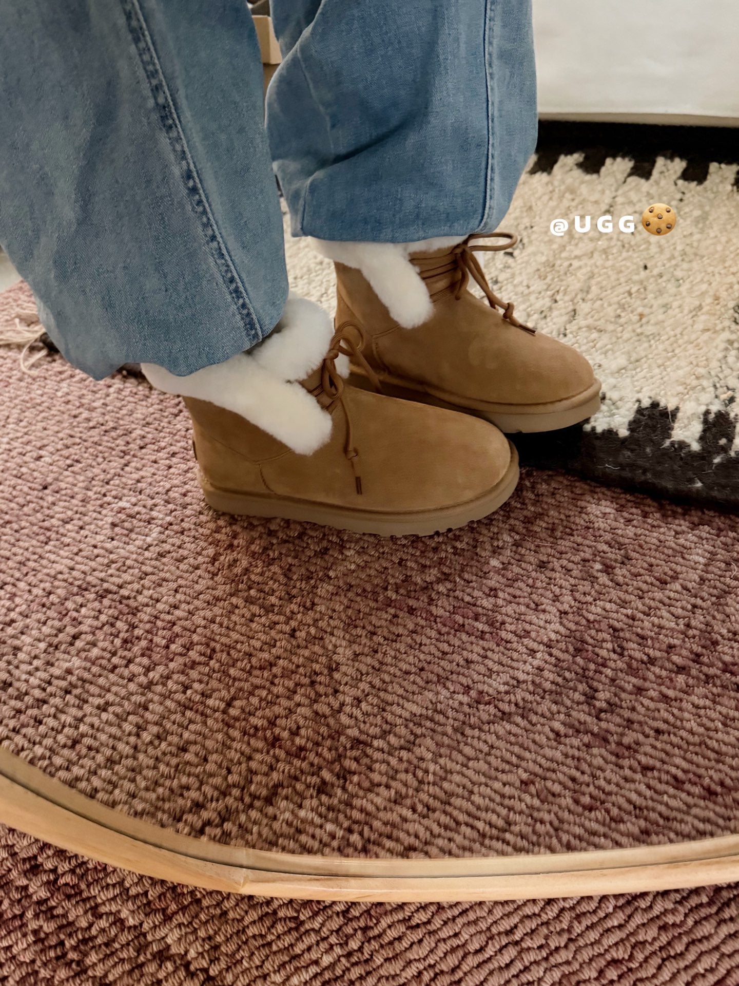 Guc New women's wool boots