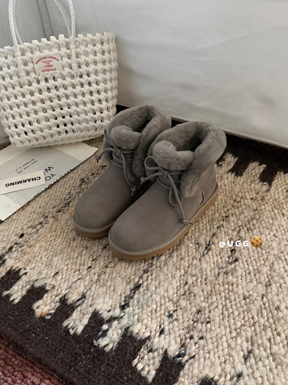 Guc New women's wool boots