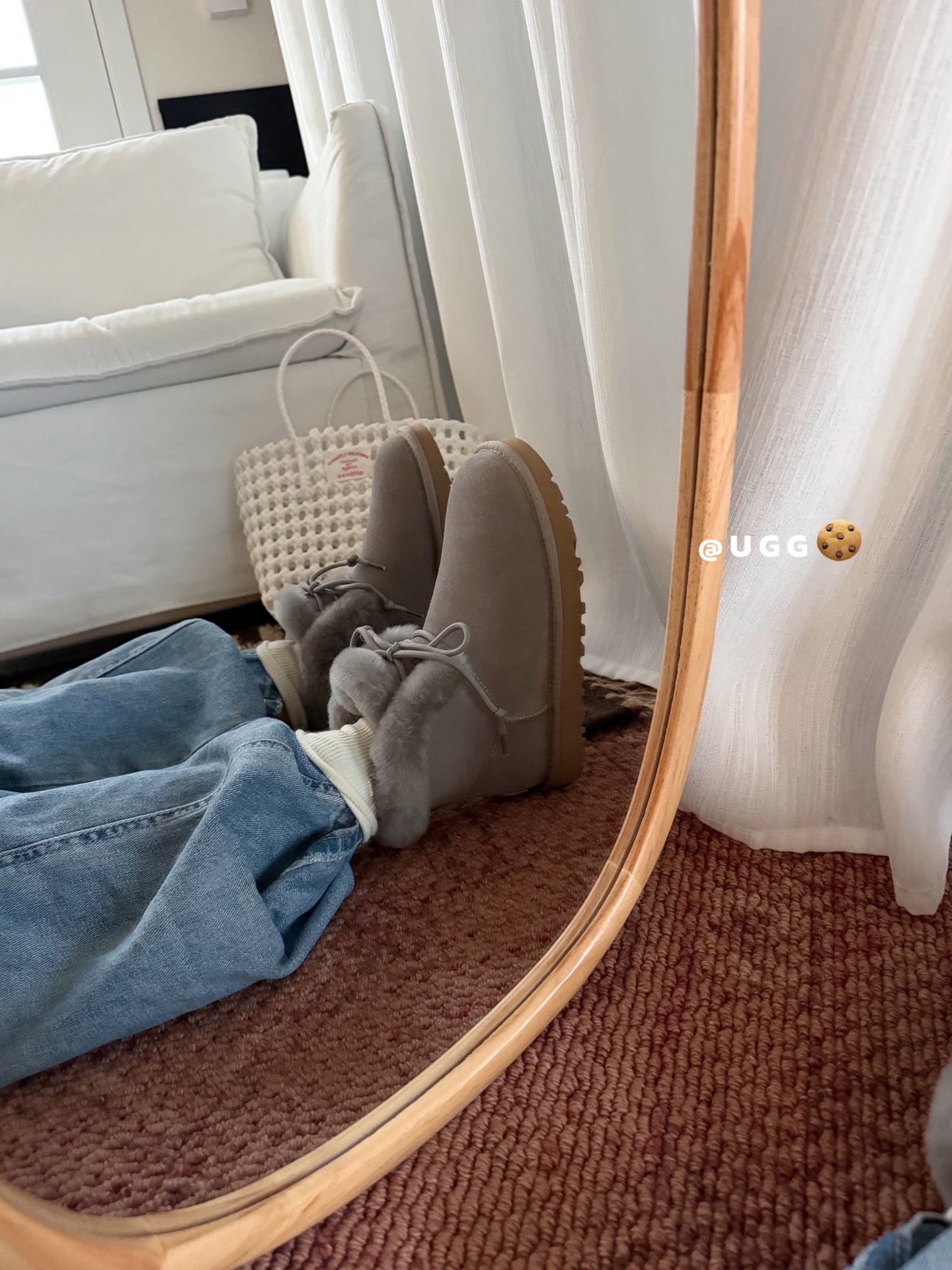 Guc New women's wool boots