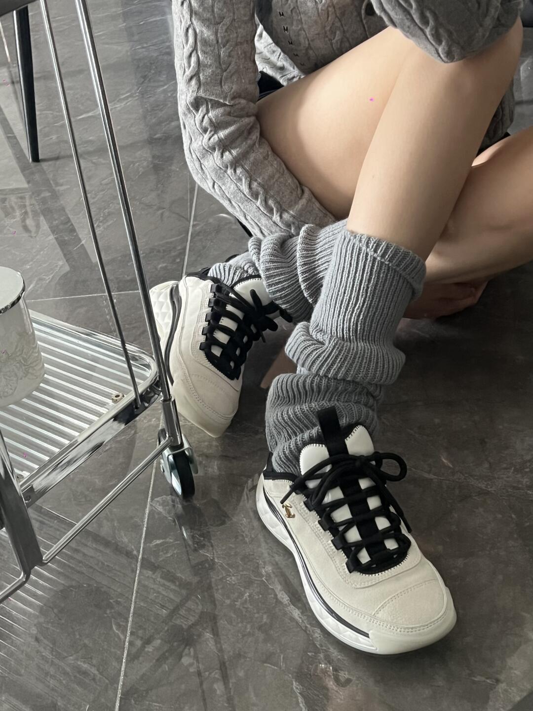 Chan New Classic Platform Sneakers