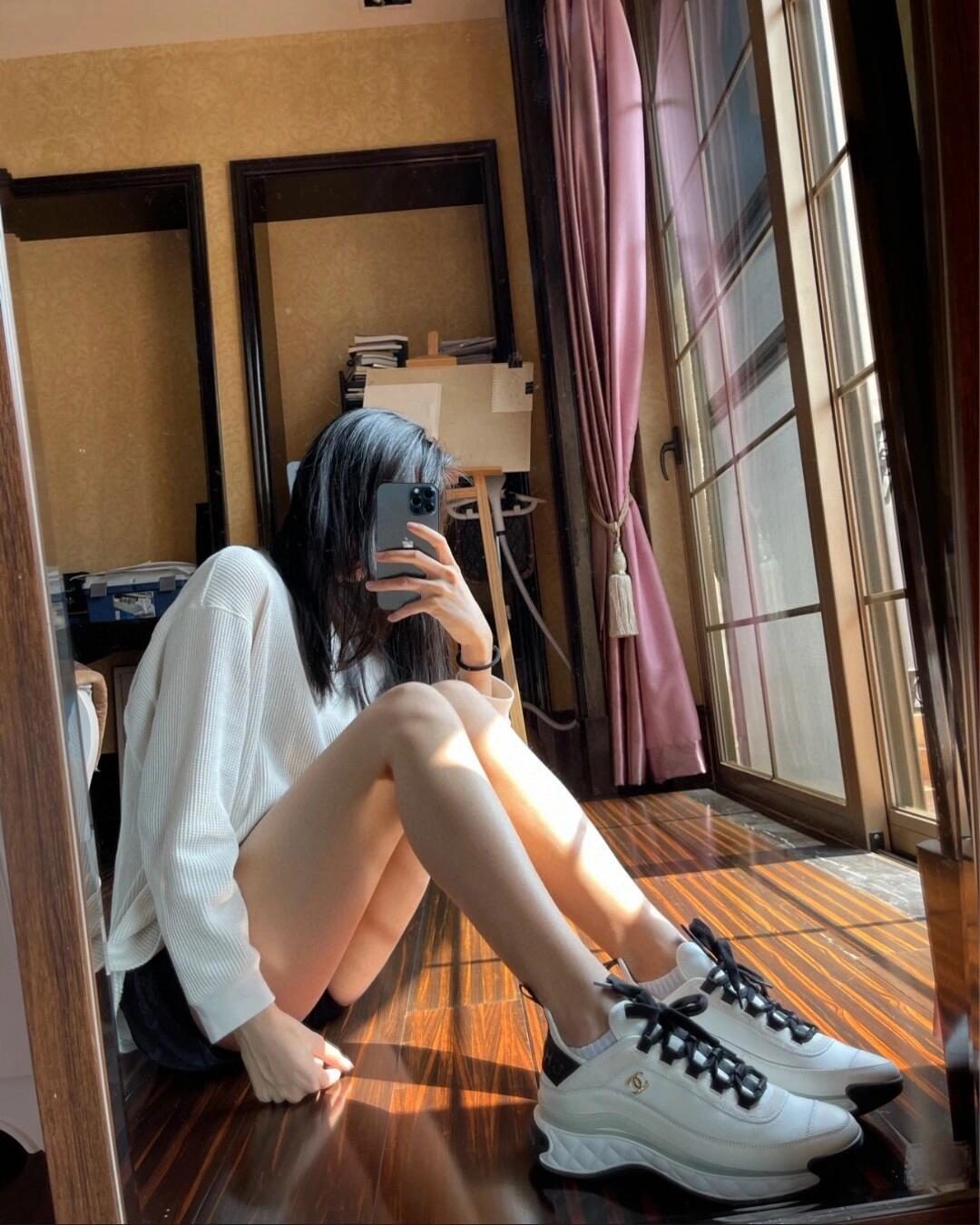 Chan New Classic Platform Sneakers