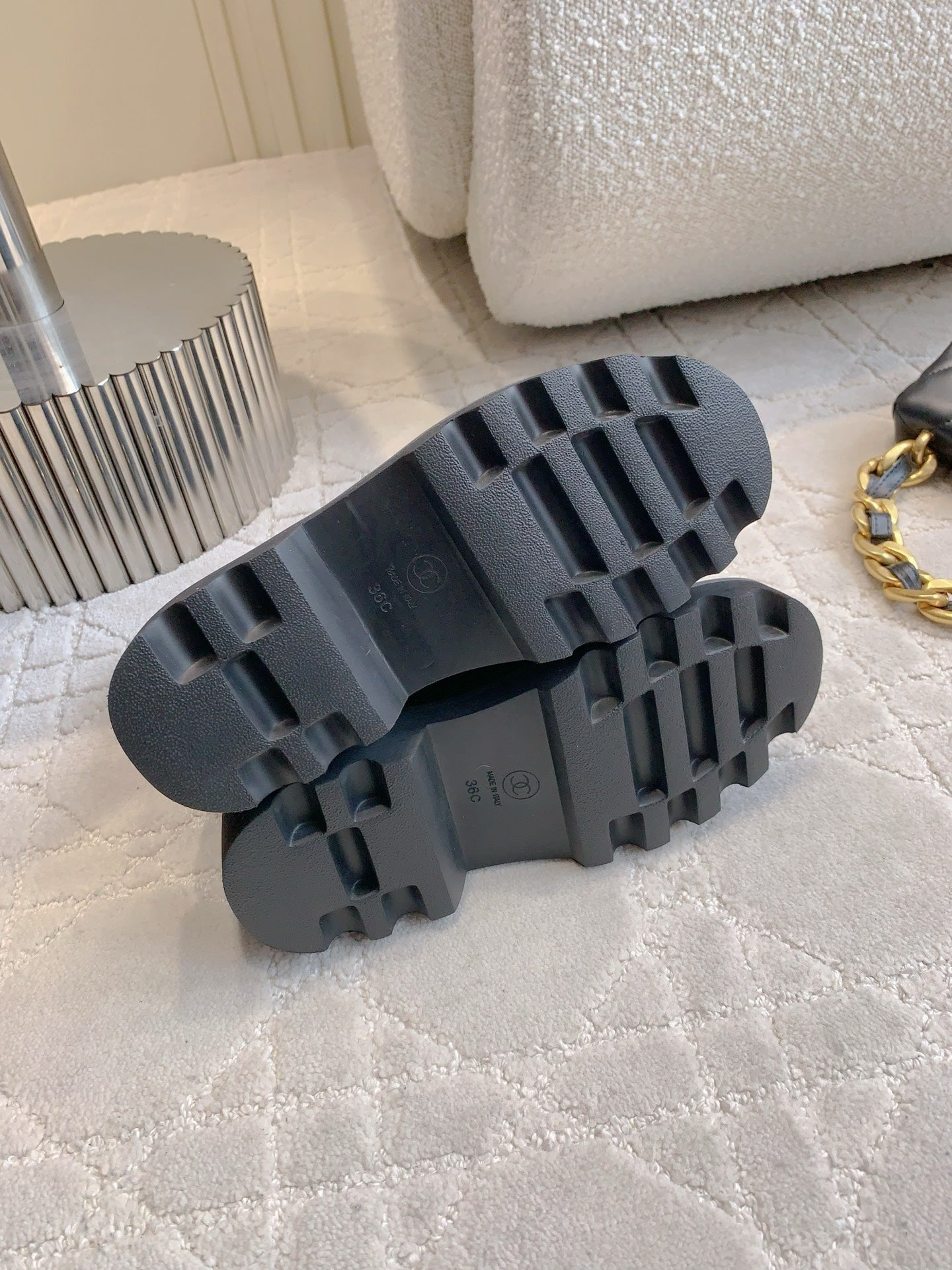 Chan New platform ankle boots