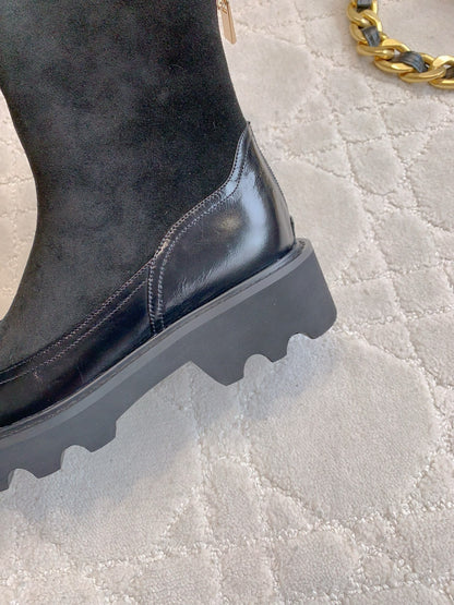 Chan New platform ankle boots