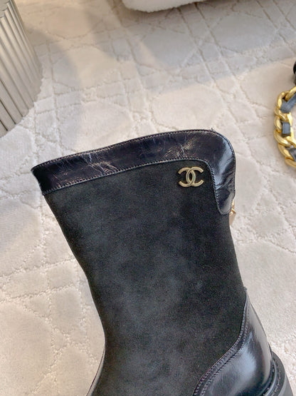 Chan New platform ankle boots