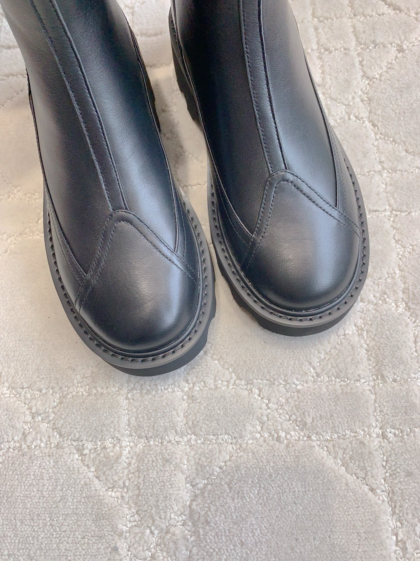 Chan New platform ankle boots