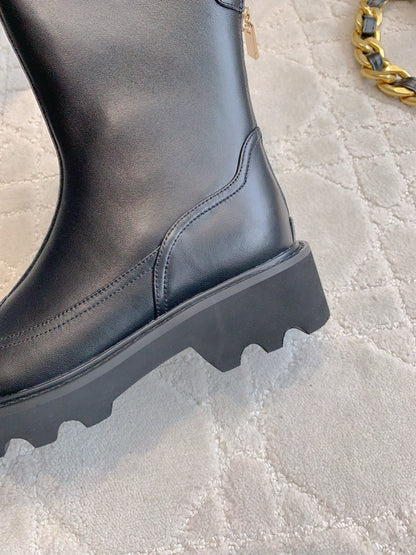 Chan New platform ankle boots