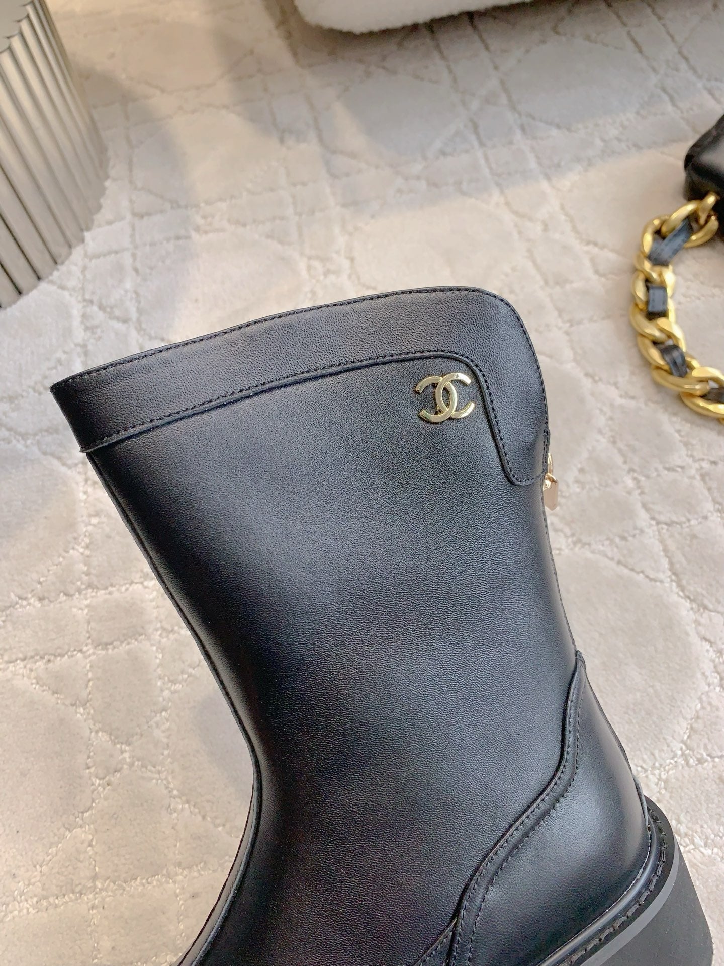 Chan New platform ankle boots