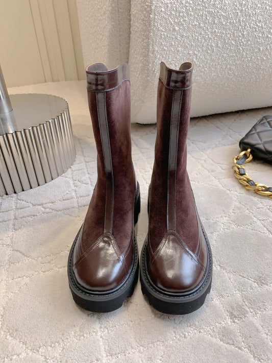 Chan New platform ankle boots