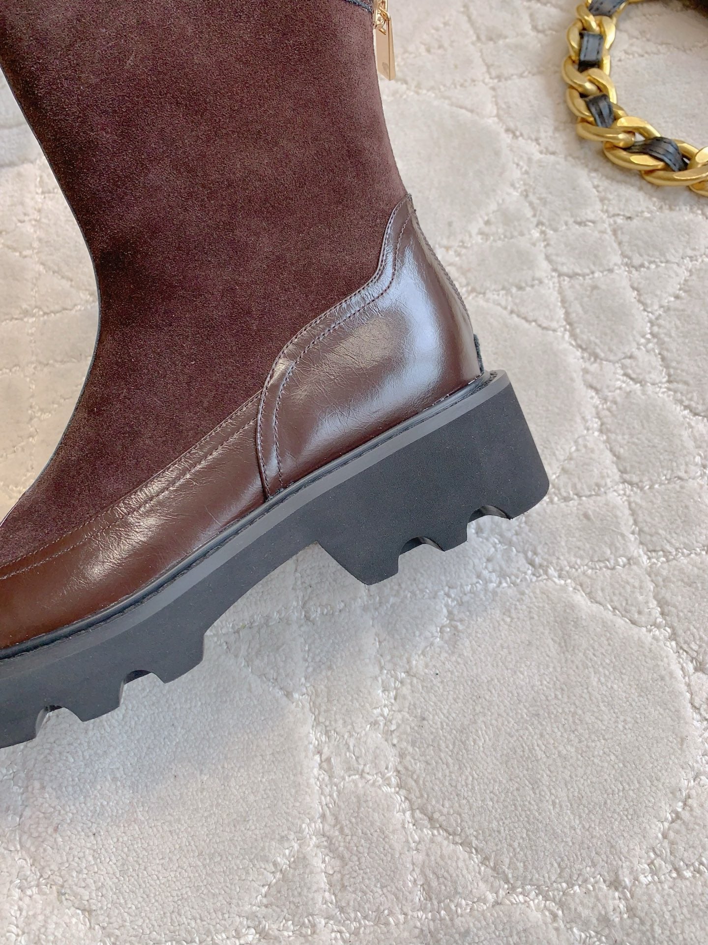 Chan New platform ankle boots