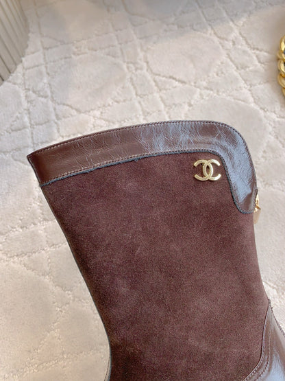 Chan New platform ankle boots