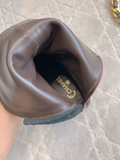 Chan New platform ankle boots