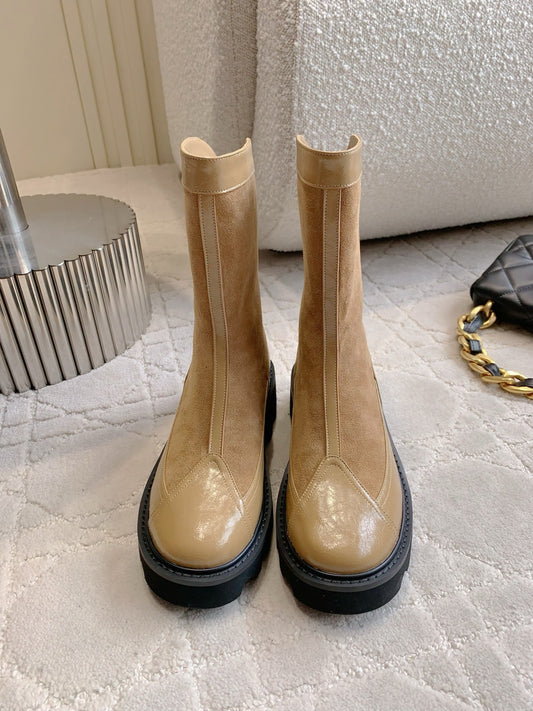 Chan New platform ankle boots