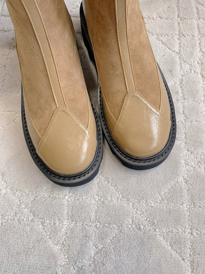 Chan New platform ankle boots