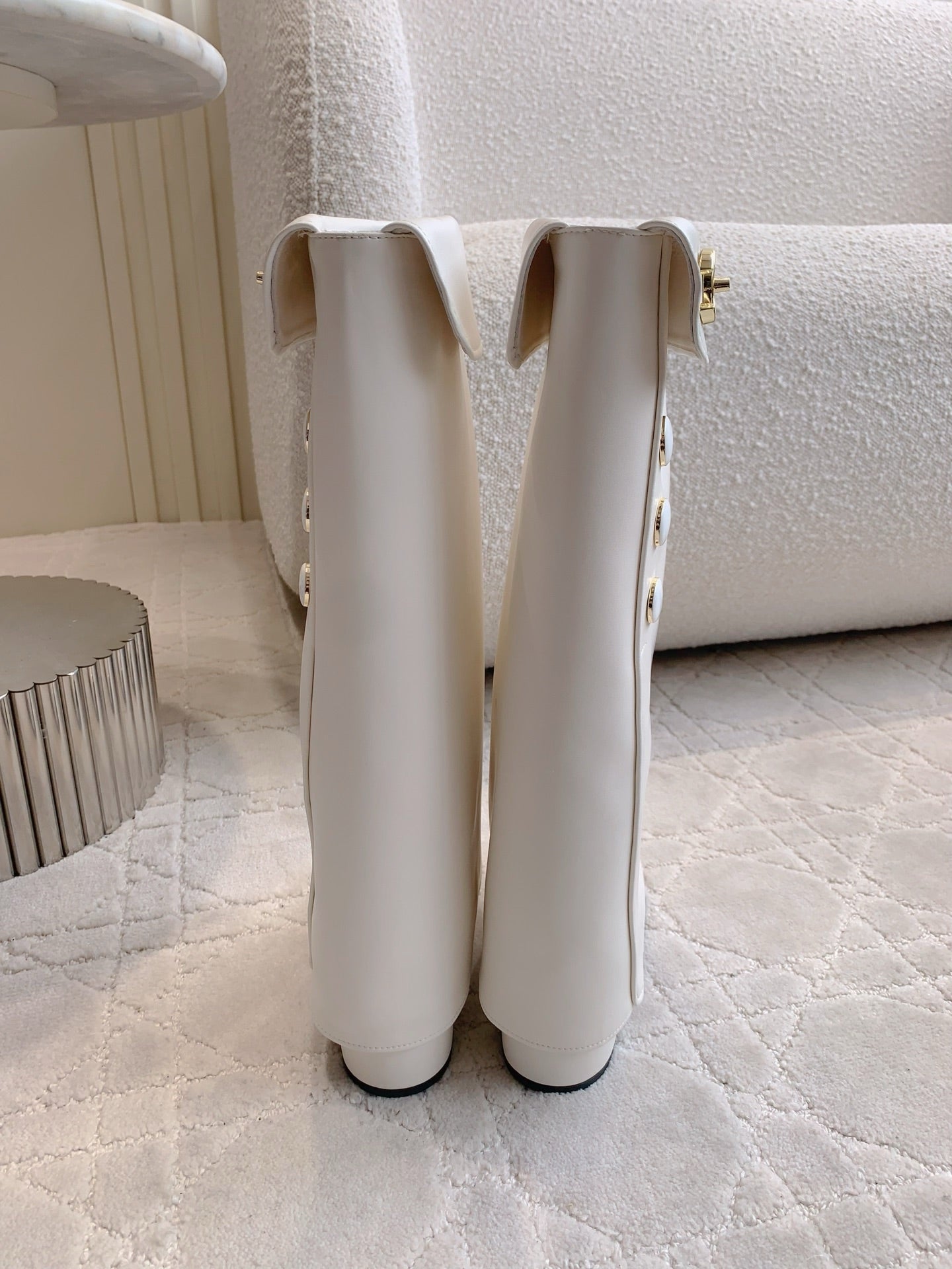 Chan New high-heeled boots