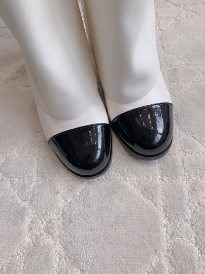 Chan New high-heeled boots