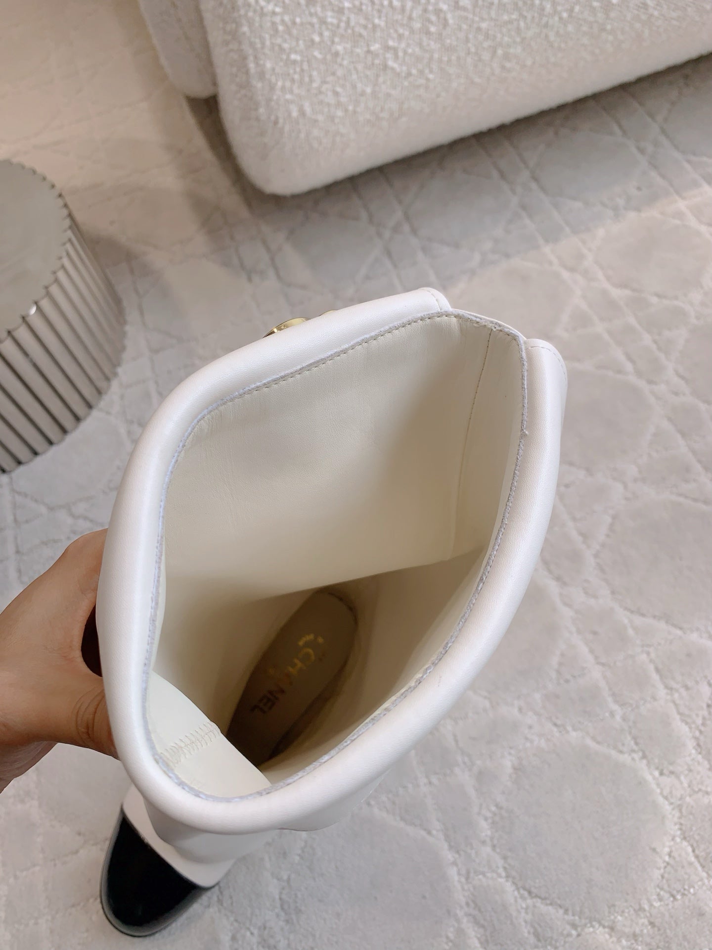 Chan New high-heeled boots