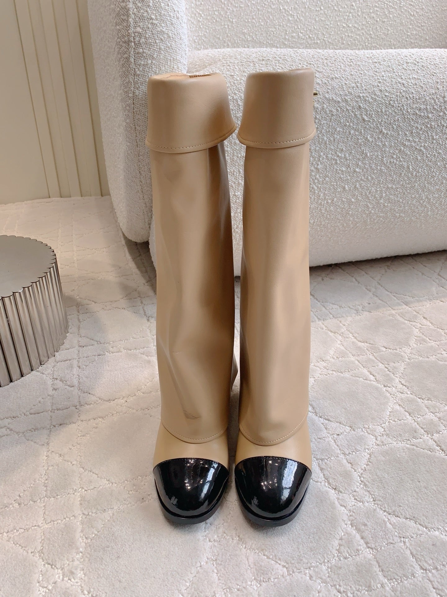 Chan New high-heeled boots