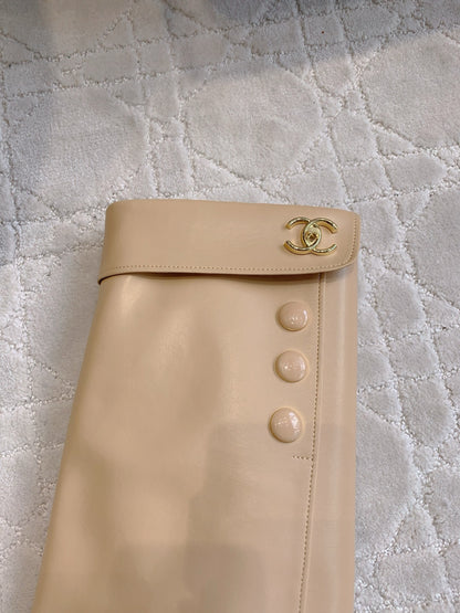 Chan New high-heeled boots