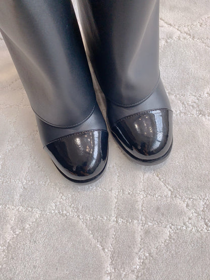 Chan New high-heeled boots