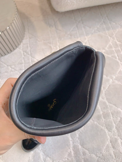 Chan New high-heeled boots