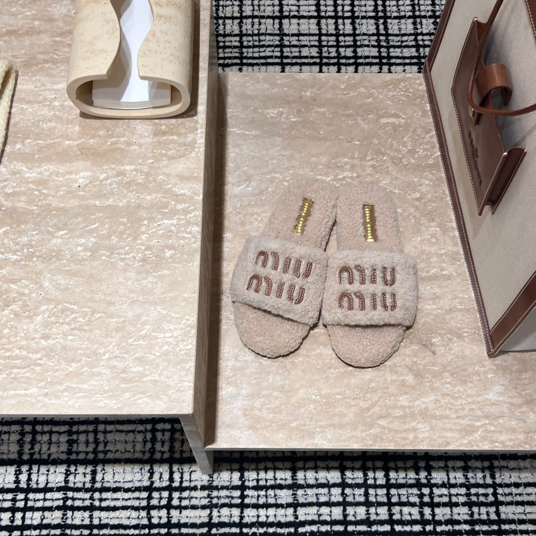 Miu New Lazy slippers