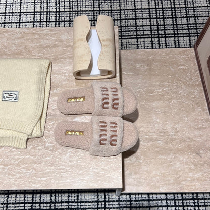 Miu New Lazy slippers