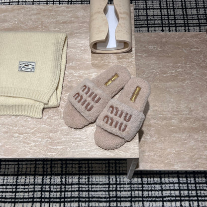 Miu New Lazy slippers