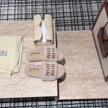 Miu New Lazy slippers