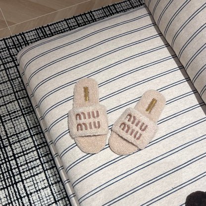 Miu New Lazy slippers