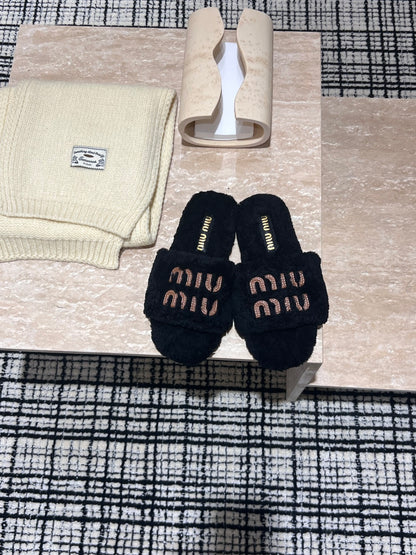 Miu New Lazy slippers