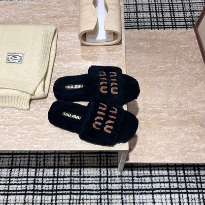 Miu New Lazy slippers
