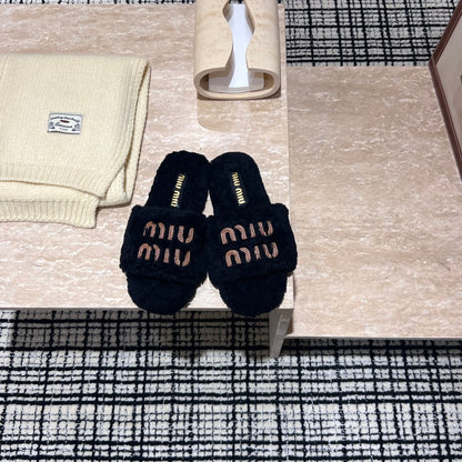 Miu New Lazy slippers