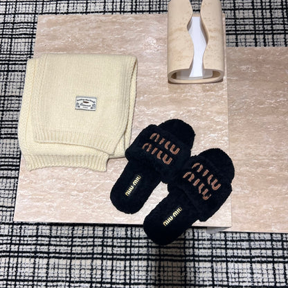 Miu New Lazy slippers