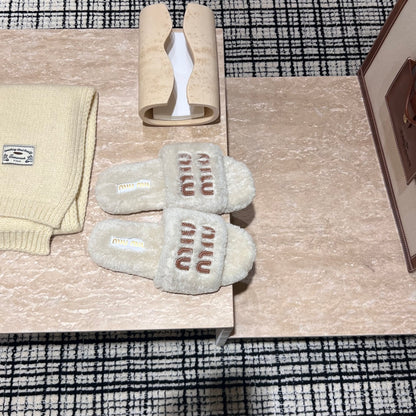 Miu New Lazy slippers
