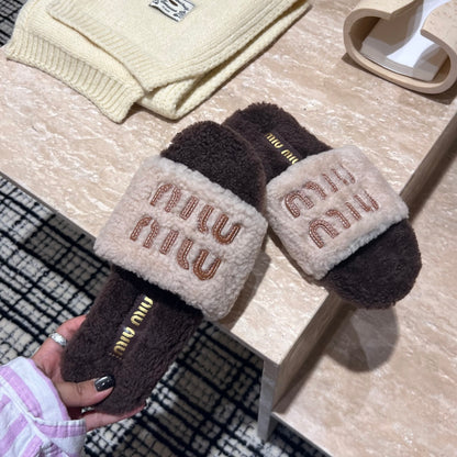 Miu New Lazy slippers