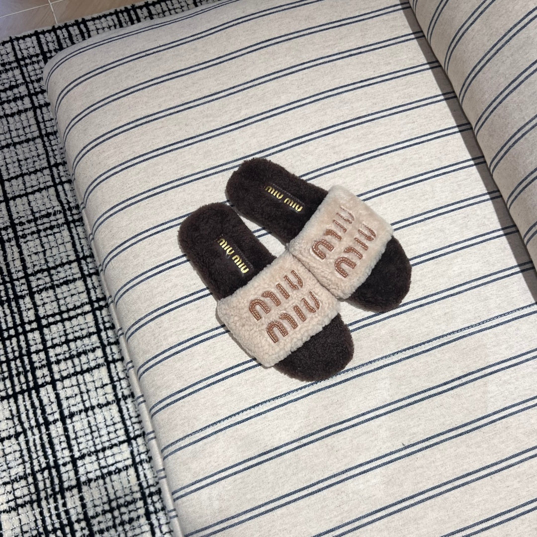 Miu New Lazy slippers
