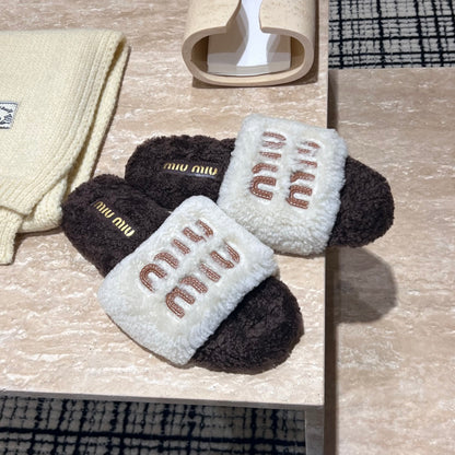 Miu New Lazy slippers