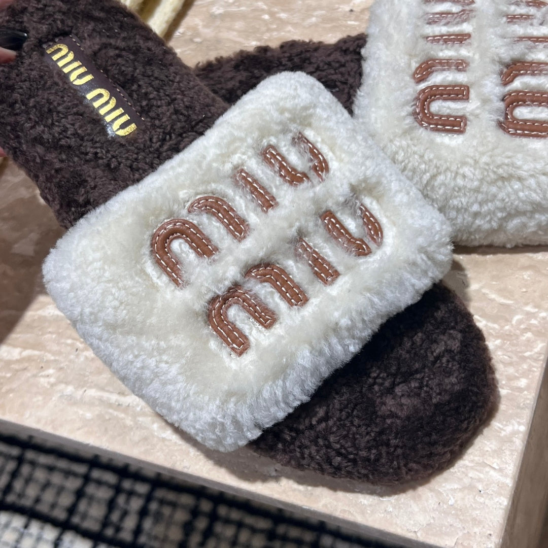 Miu New Lazy slippers