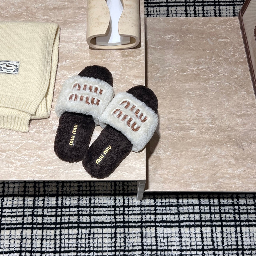 Miu New Lazy slippers