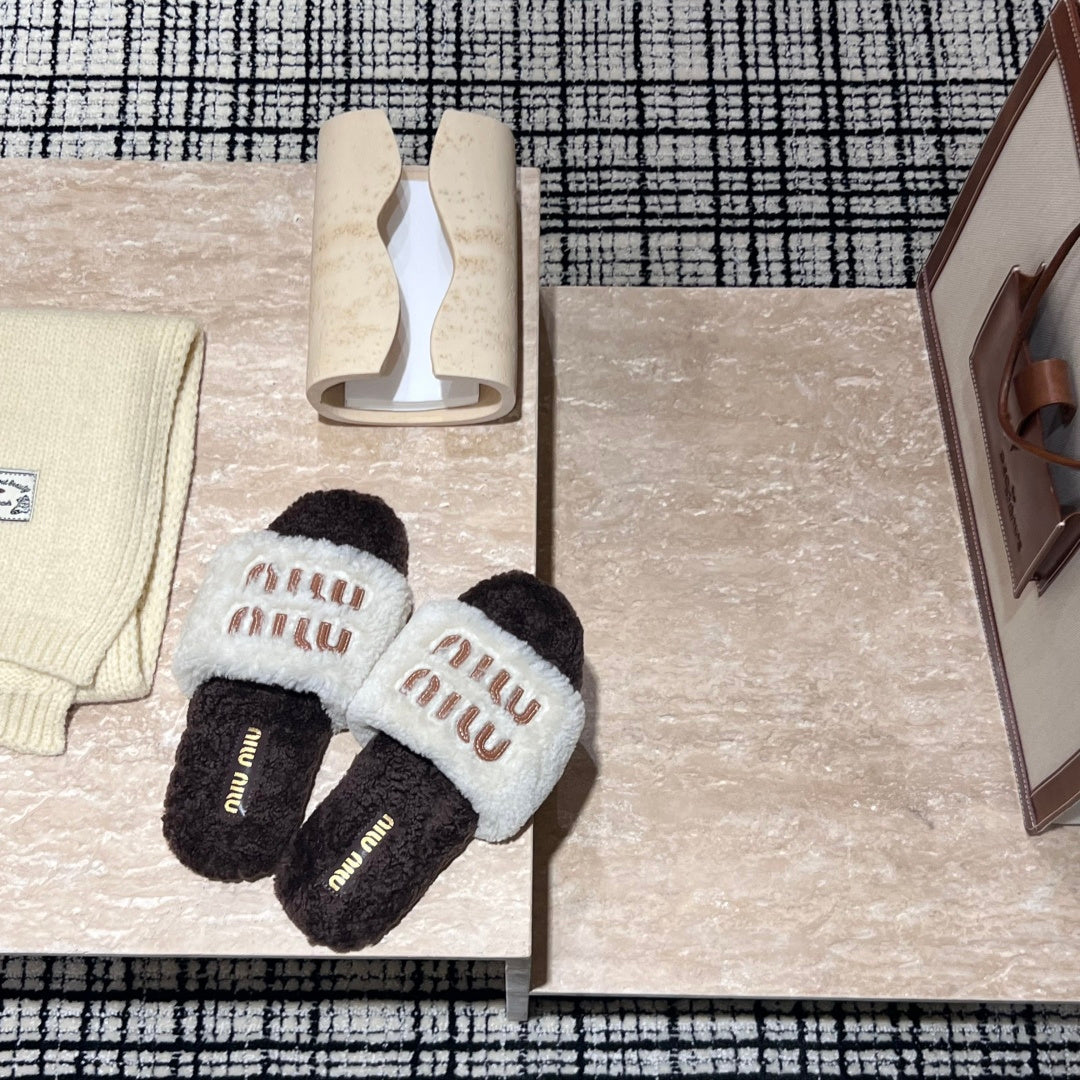 Miu New Lazy slippers