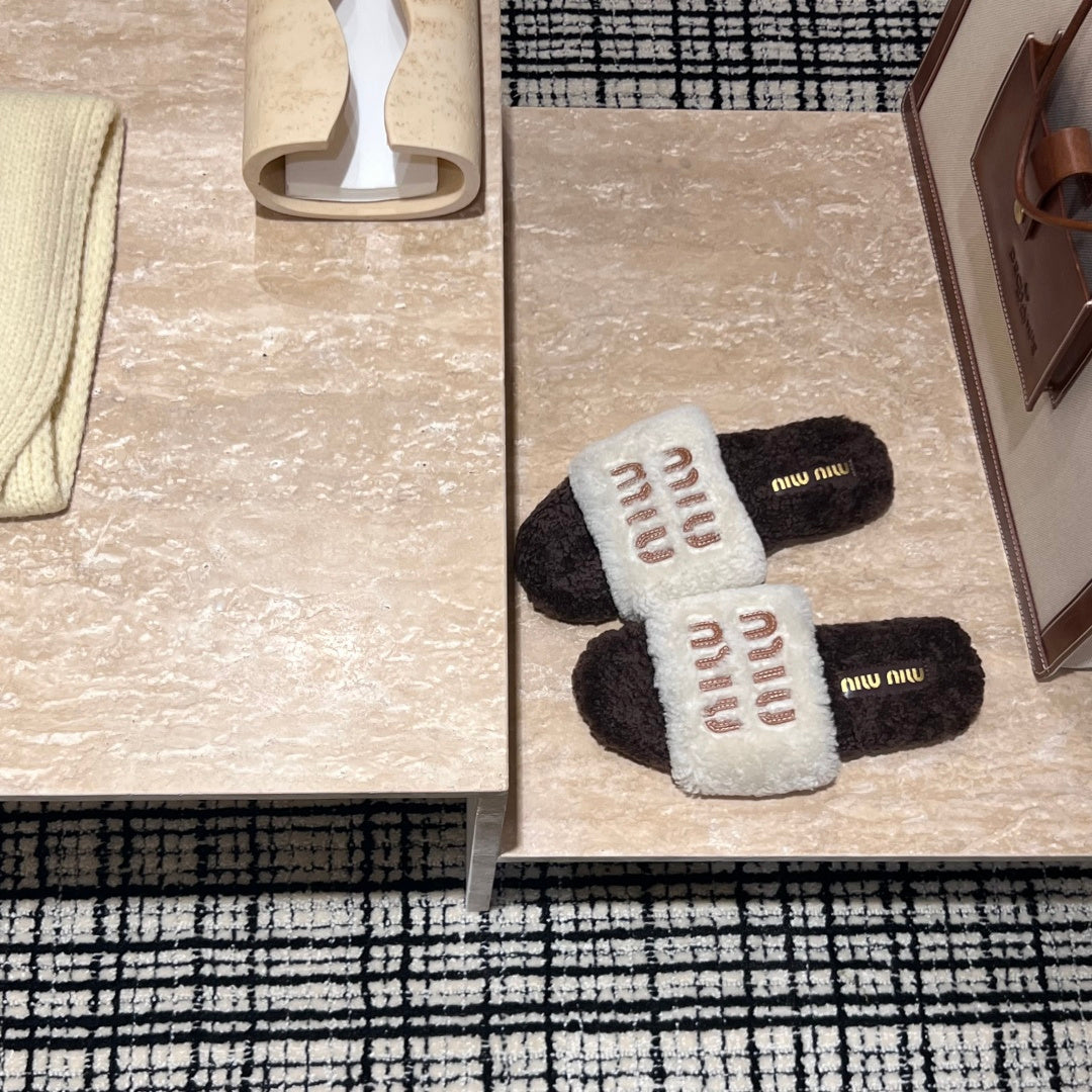 Miu New Lazy slippers