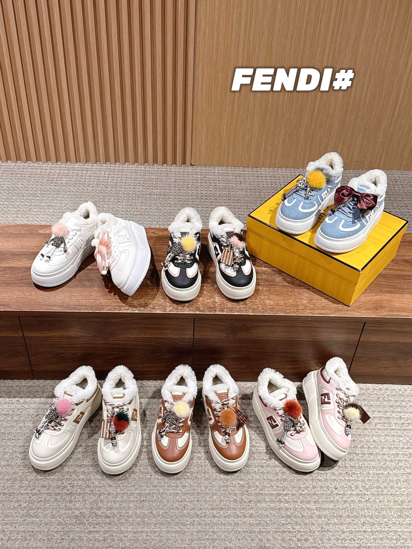 Fen new platform casual shoes