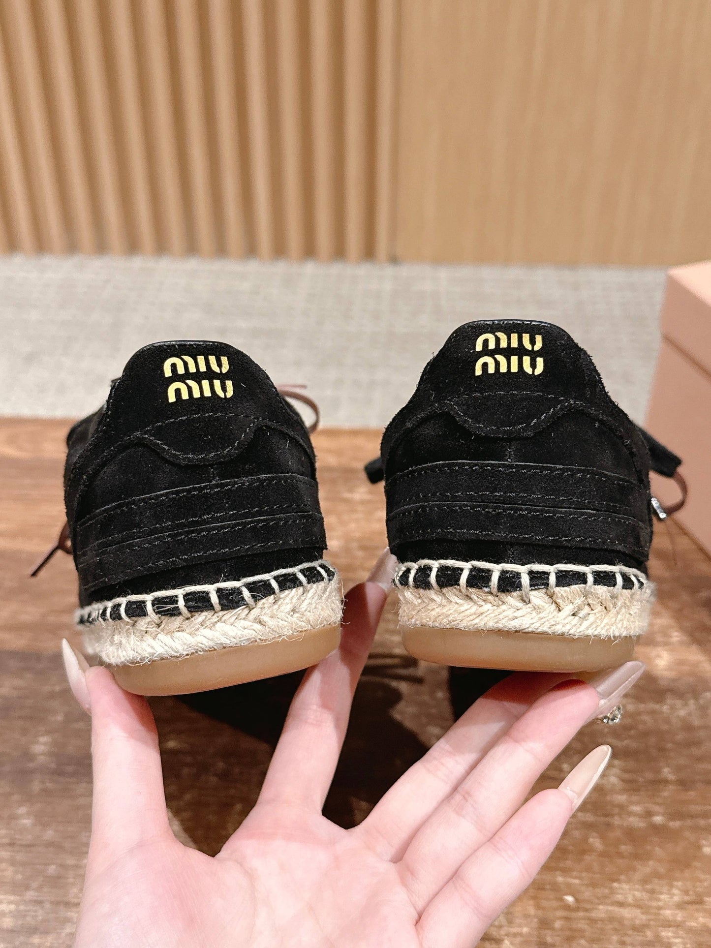 Miu New fisherman shoes