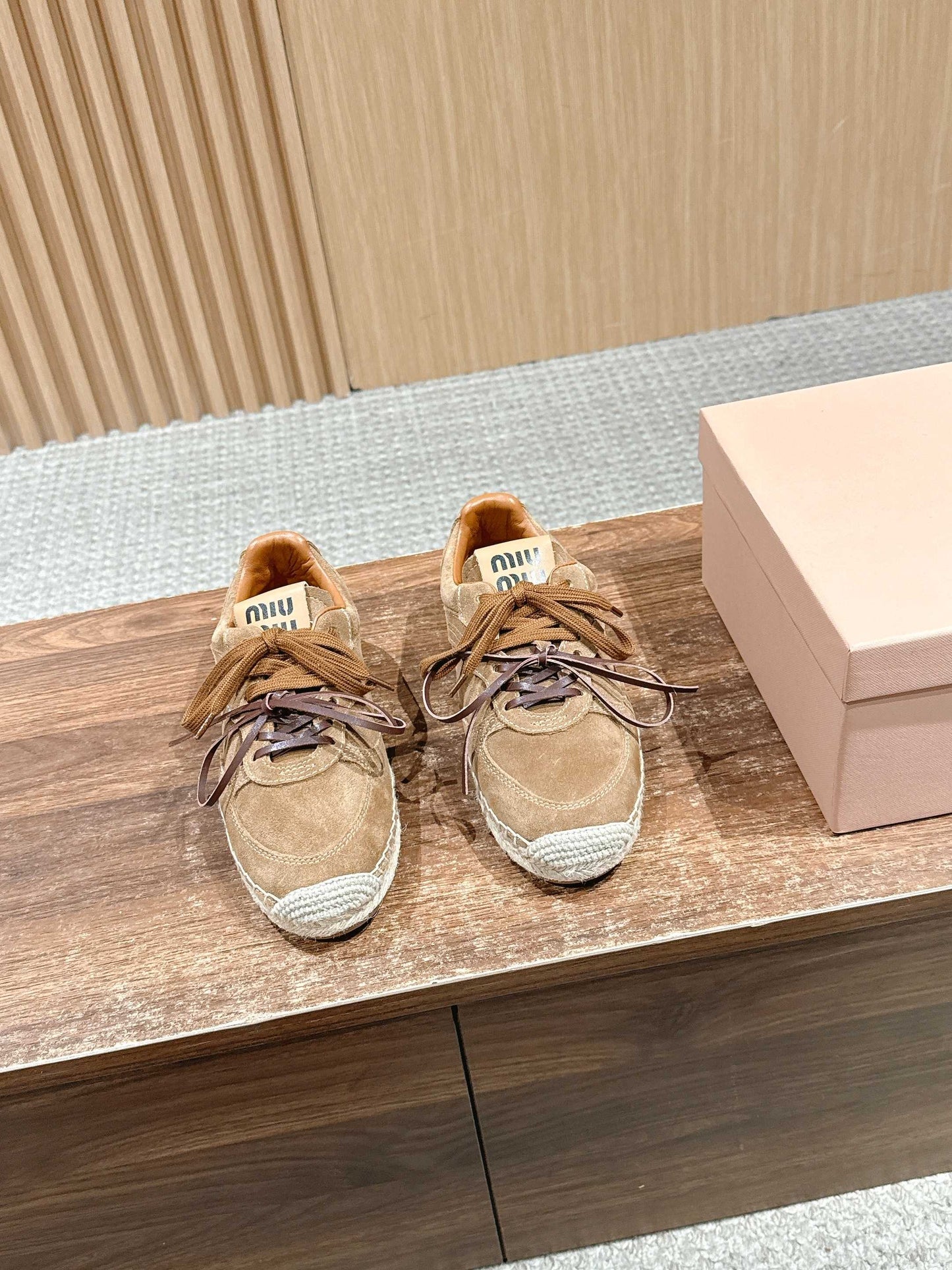 Miu New fisherman shoes