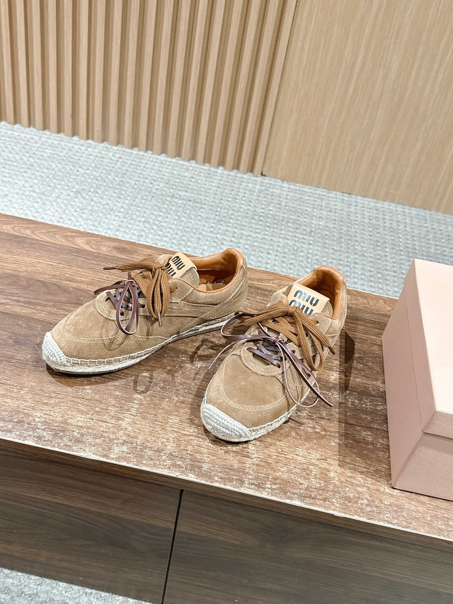 Miu New fisherman shoes